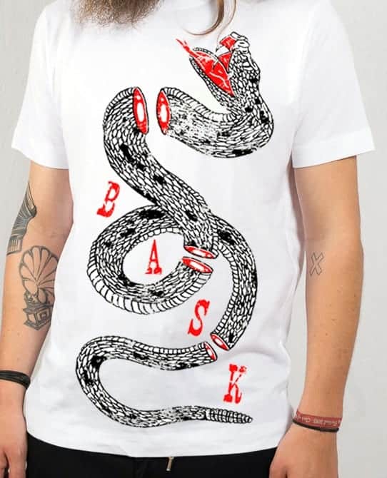 Bask - Snake Shirt (exclusive TCM shirt) 100% Baumwolle & 100% DIY