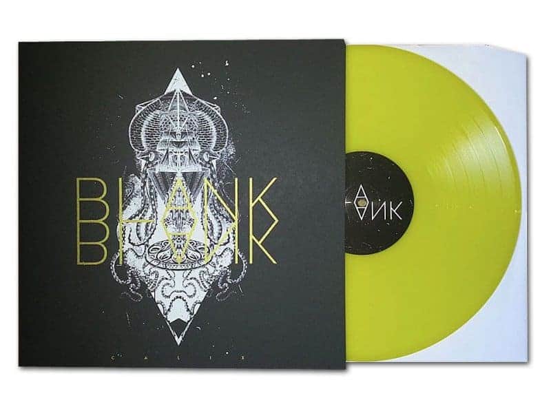 Blank - Calix LP Pressing info: 2nd press - Gelbes Vinyl, limitiert und handnummeriert (158 Stück), Siebdruck-Cover und großes Inlay mit den Texten.