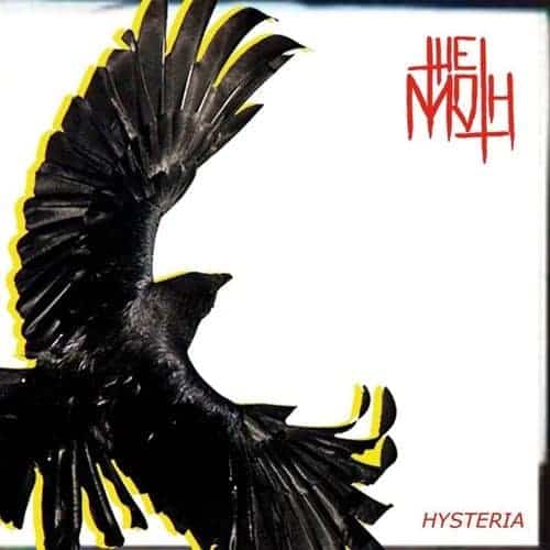 The Moth - Hysteria LP/CD 1500 copies, 150 orange, 850 blue – (500 copies UK only by Harbinger Sound) 1000 CDs