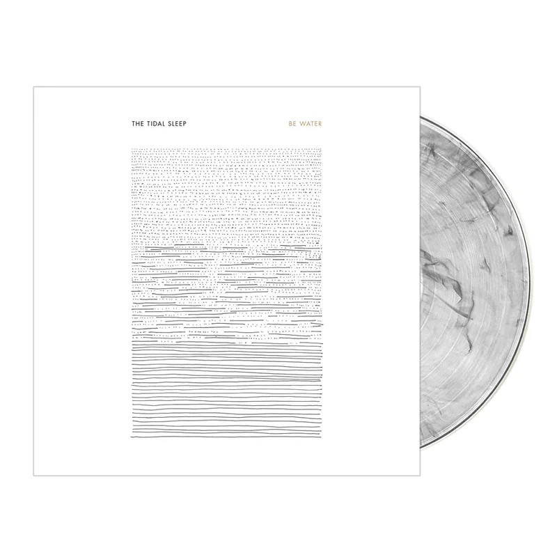The Tidal Sleep - Be Water LP/CD Pressing Info: 1st press: 150x gold, 300x white (UK Only), 550x black (SOLD OUT) 2nd press: 500x clear w/ black smoke CD comes in digipack / Tape comes with Risoprint Fold-Cover