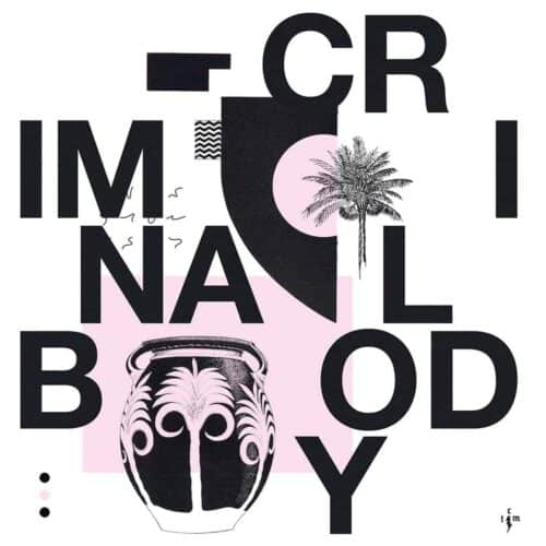 Criminal Body - s/t LP/Tape/digital Pressing info: 100 milky clear w/ brown splatter (mailorder exclusive), 400 black/milky clear split all covers with UV spot varnish
