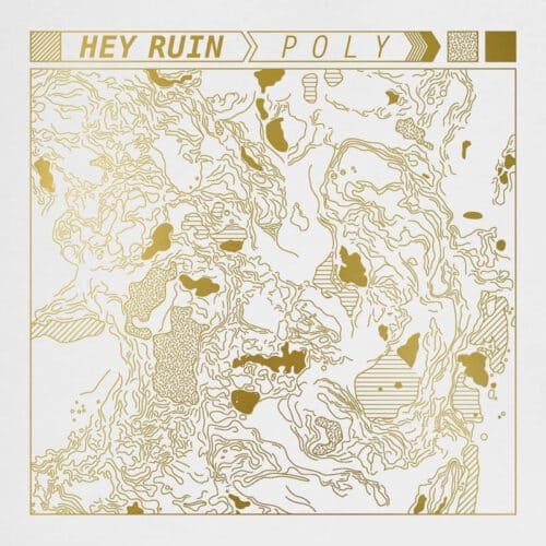 Hey Ruin - Poly LP/CD 1500 copies, 150 orange, 850 blue – (500 copies UK only by Harbinger Sound) 1000 CDs