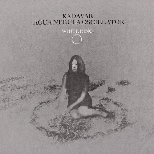 Kadavar / Aqua Nebula Oscillator - White Ring 180g 2xLP/digital 1st press: 200 copies white/purple Wax, 2000 copies black wax – SOLD OUT 2nd press: RSD 14 press with alternate Front-Cover – 250 black – 500 red see through – 500 blue see through (all SOLD OUT) – 750 purple see through