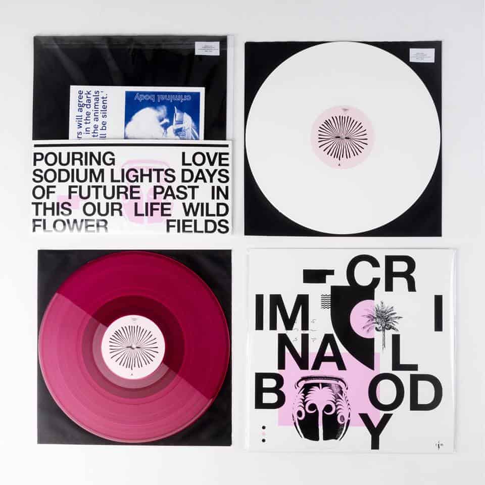 Criminal Body - s/t LP/Tape/digital Pressing Info: 12": 100x magenta (SOLD OUT), 200x white tape: 100 copies