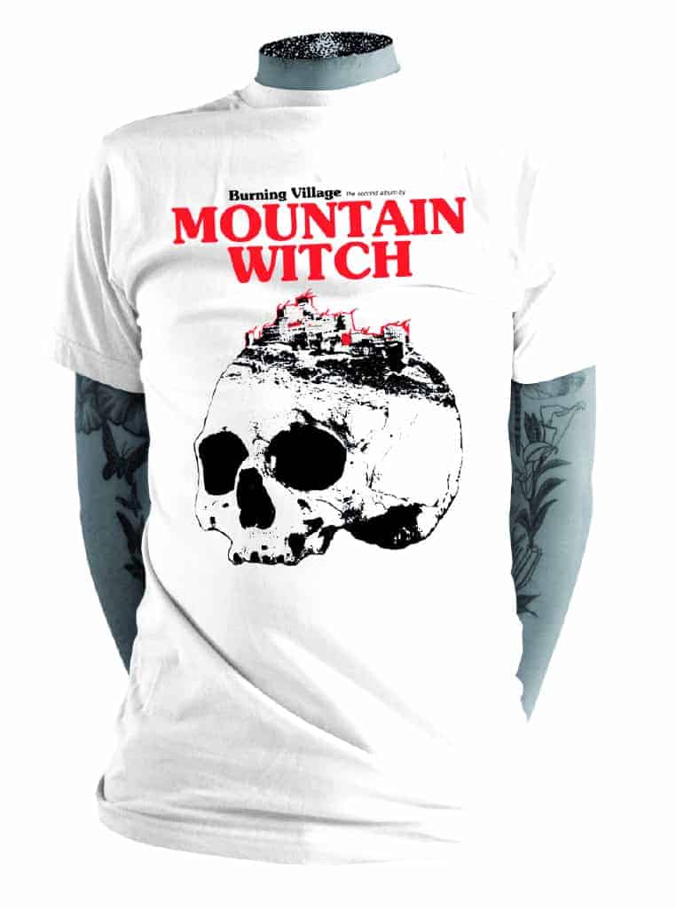 Mountain Witch - Burning Village Shirt 100% Baumwolle