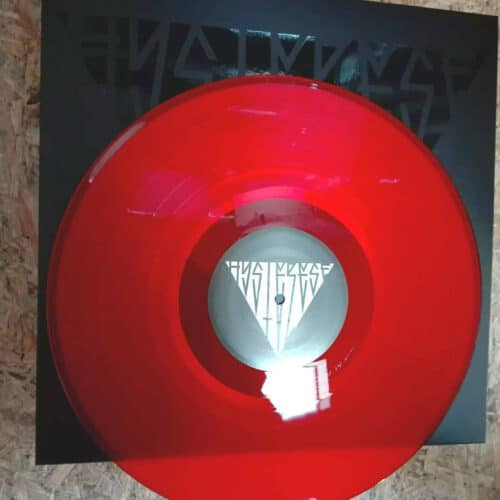 Hysterese - s/t (I) col.LP (Kidnap) col. red wax repress on Kidnap Records