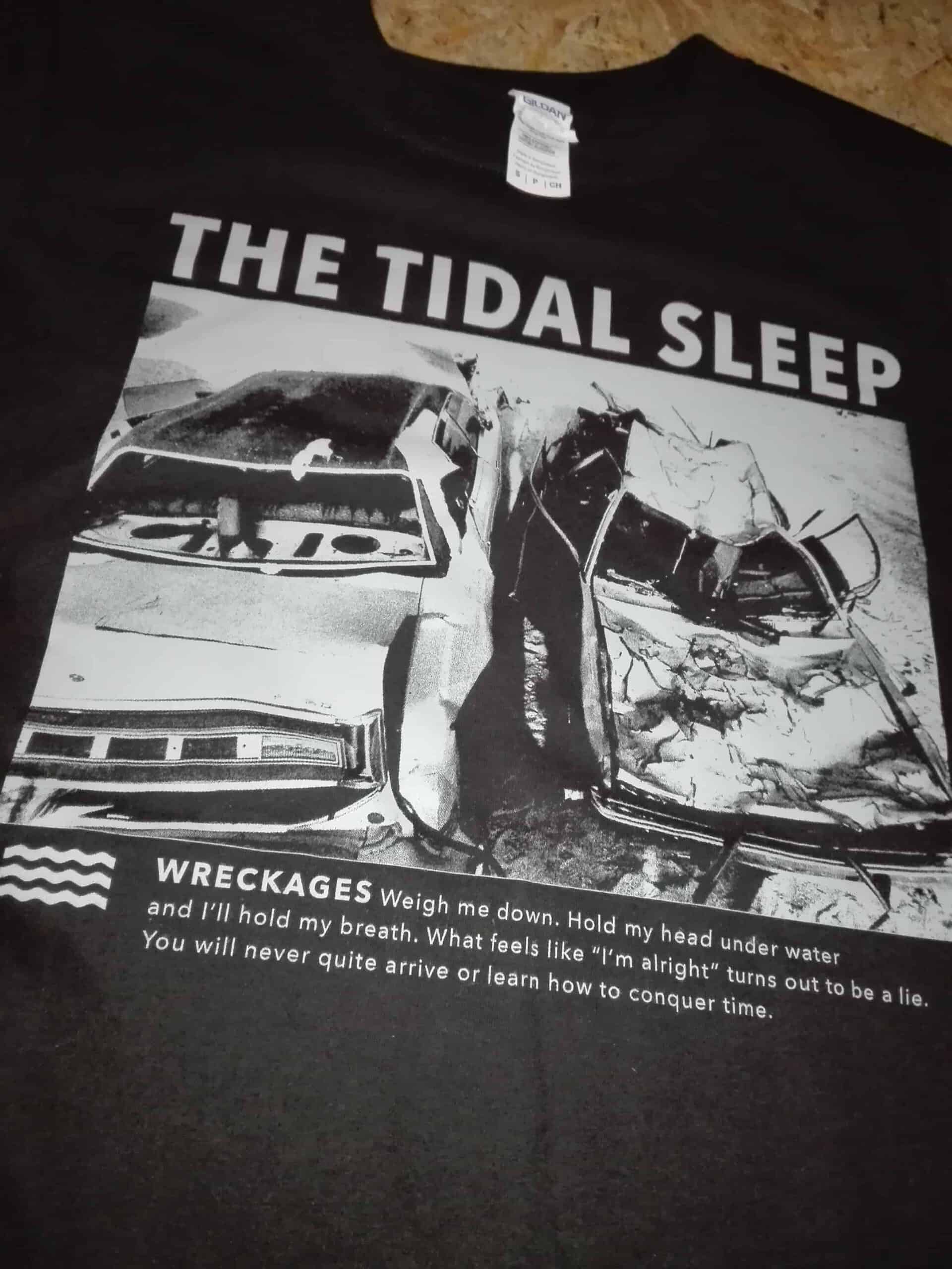 The Tidal Sleep - Wreckages Shirt Exclusive TCM coulourway! 25 copies printed