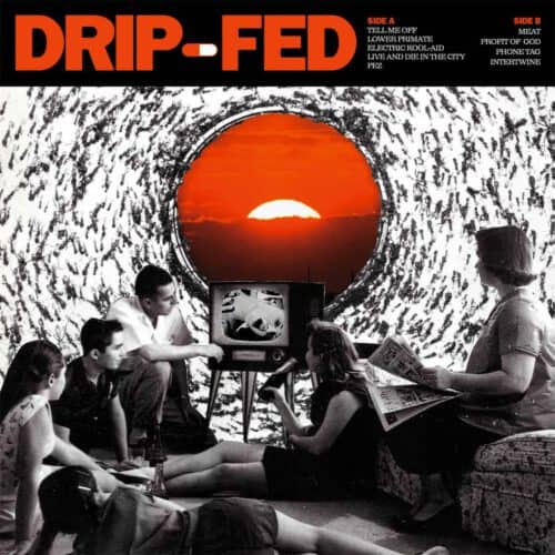 Drip-Fed - s/t LP (I.Corrupt) 150 yellow with red haze, 350 clear with black haze (SOLD OUT) 300 purple