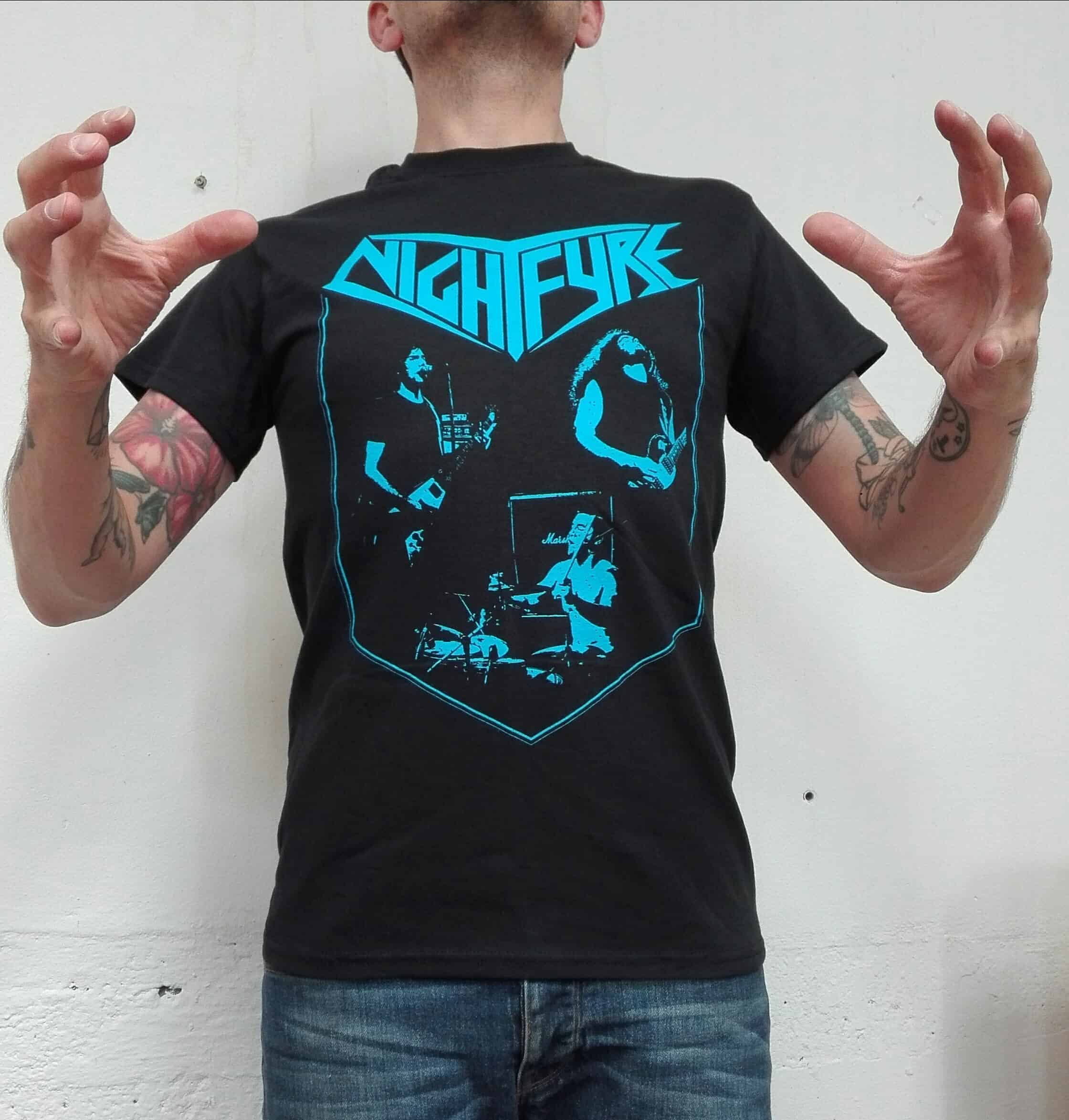 NightFyre - Liveshot Shirt 100% Baumwolle