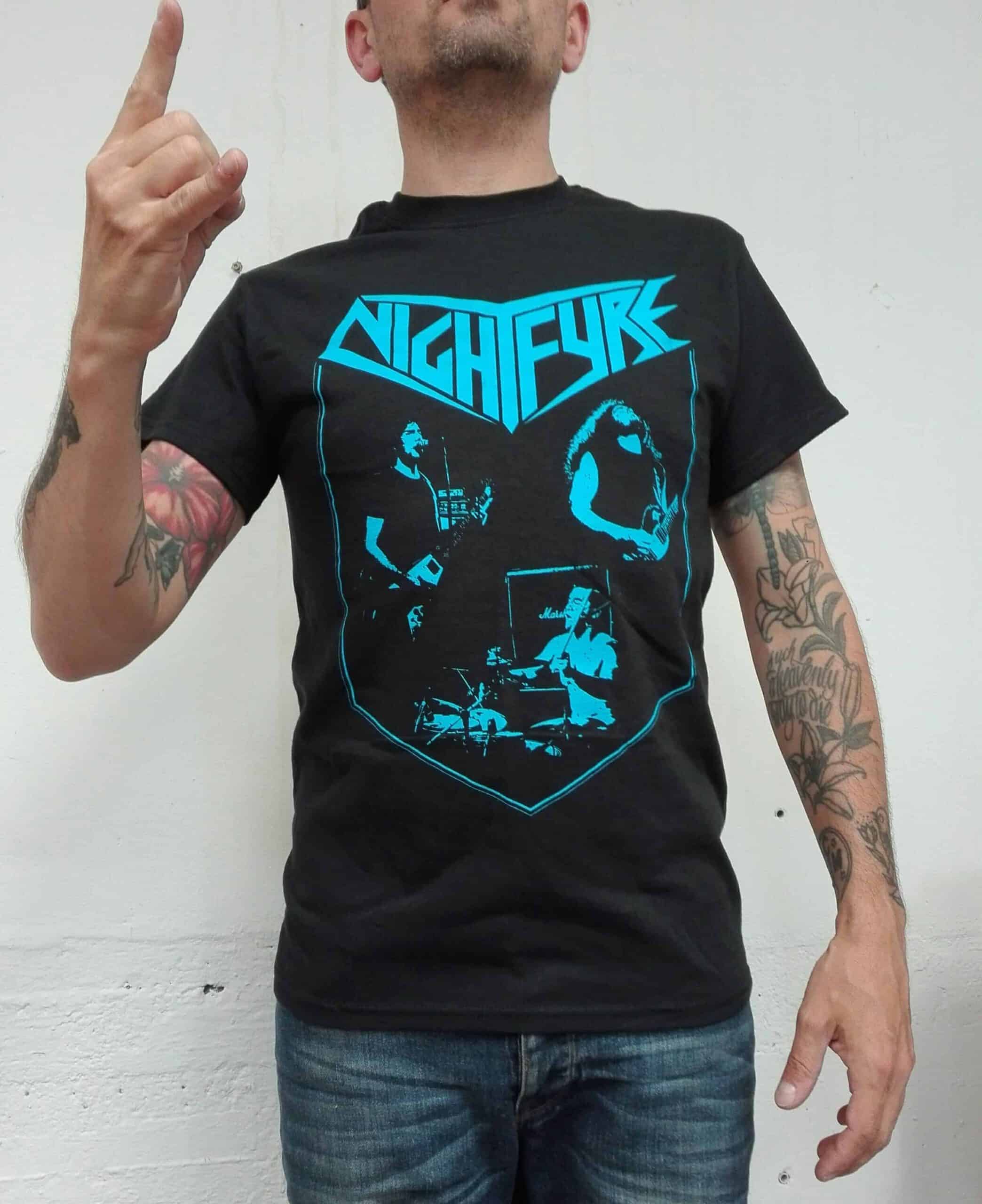 NightFyre - Liveshot Shirt 100% Baumwolle