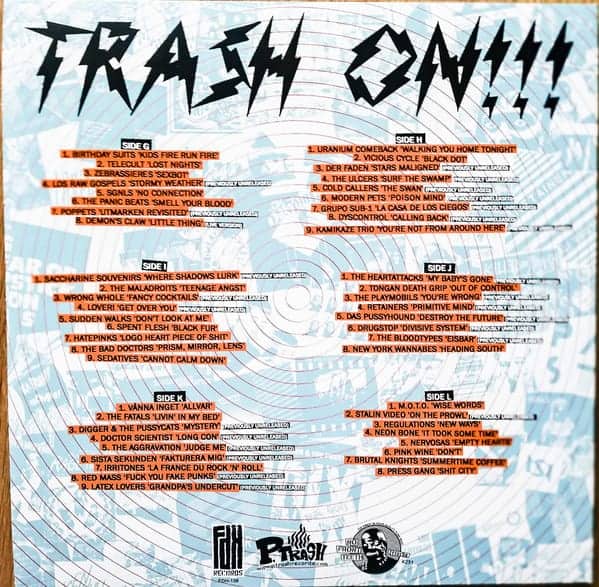 v/a - Trash On!!! 6xLP plus Tote Bag (Rockstar) TRASH ON!!! - A tribute to P.Trash Records by FDH records