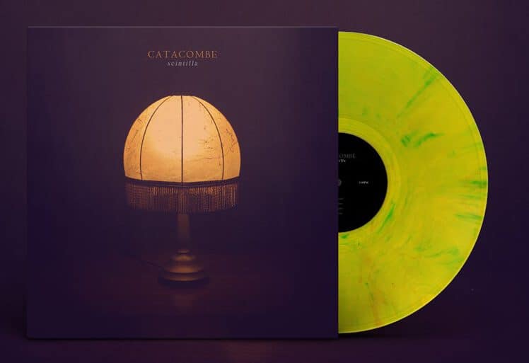 Catacombe - Scintilla col.LP (Narshaada) green/yellow/black Marbled wax - 200 copies made