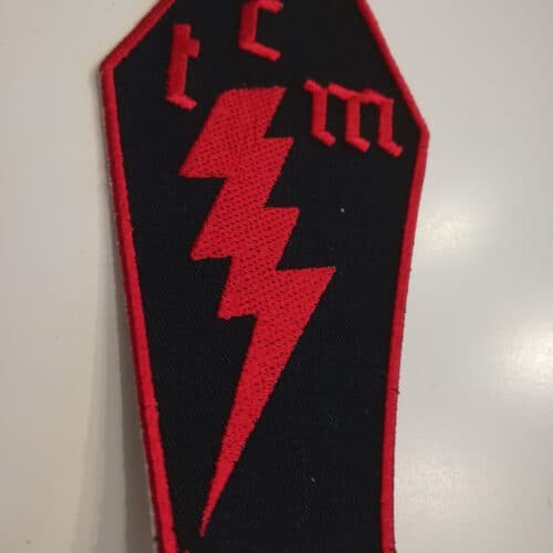 embroided Coffin Patch
