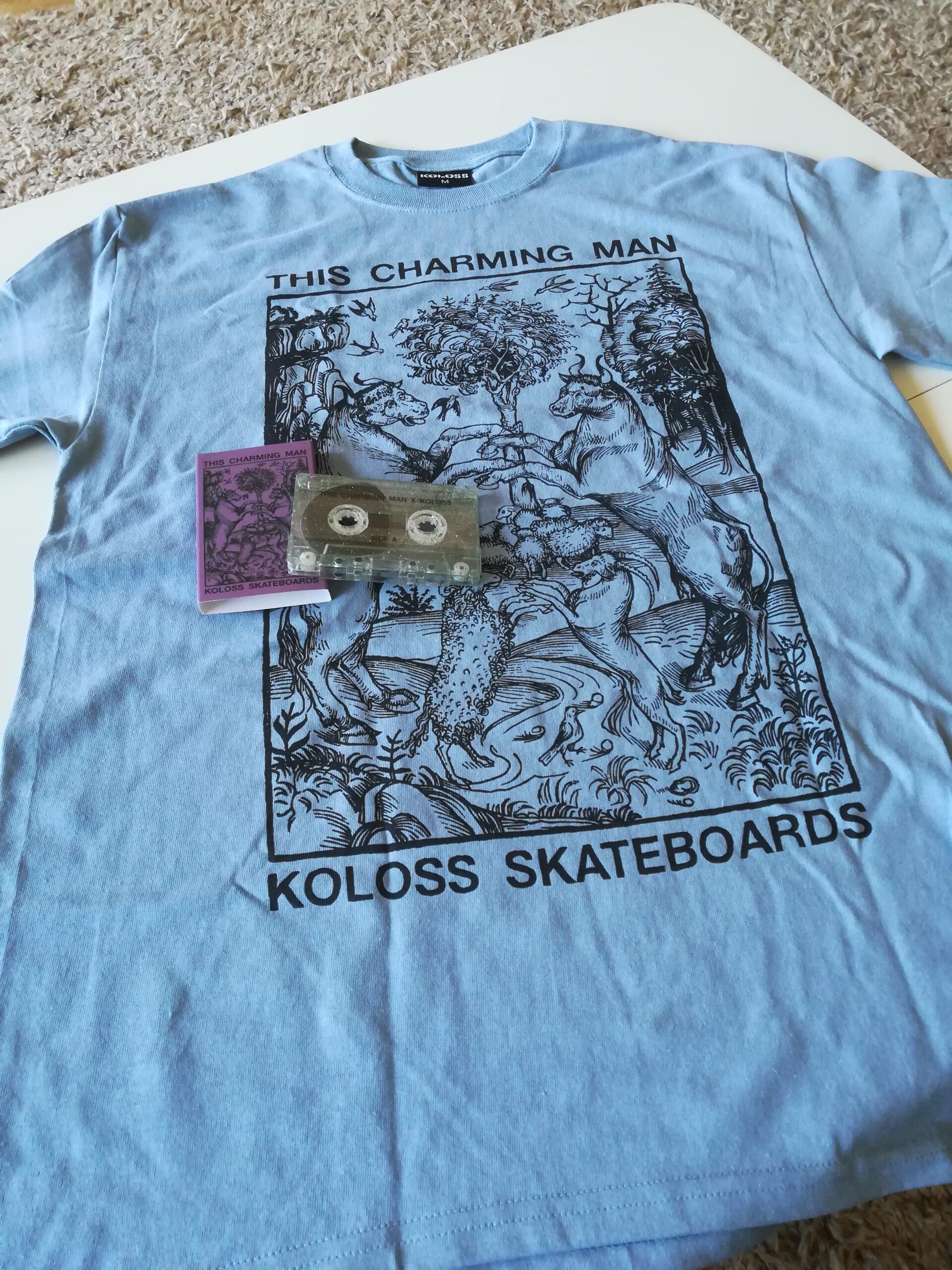 This Charming Man / Koloss Kolabo Shirt mit Tape-Sampler 100% Baumwolle - 105% DIY