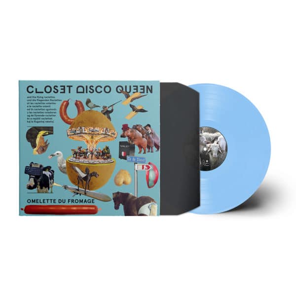 Closet Disco Queen - Omlelette Du Fromage col.LP (Hummus) Light blue (lim. to 75)