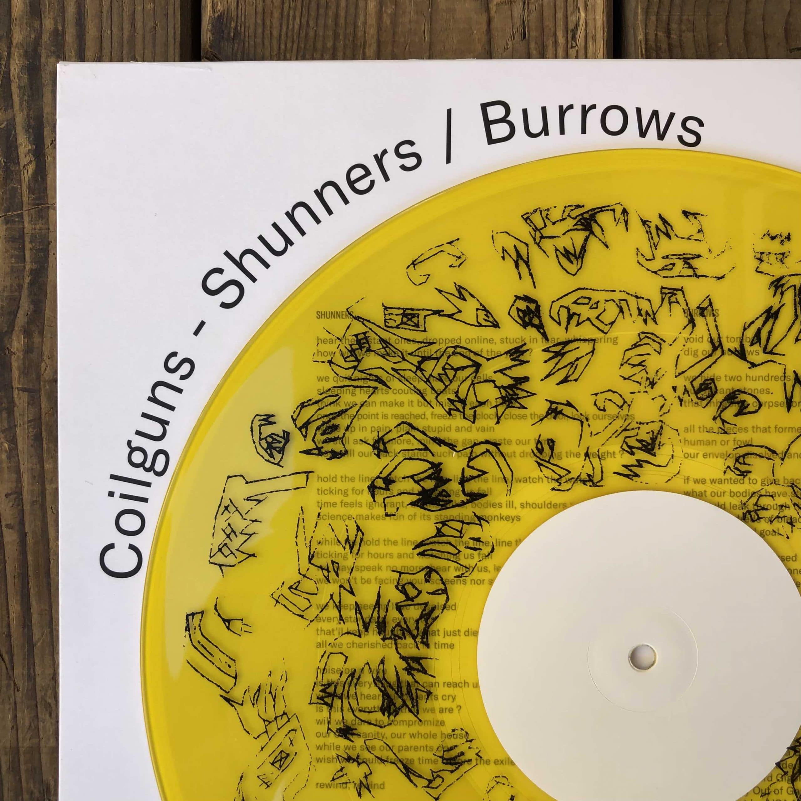 Coilguns - Shunners / Burrows col.12" (Hummus) PREORDER! Shipping mids of december!