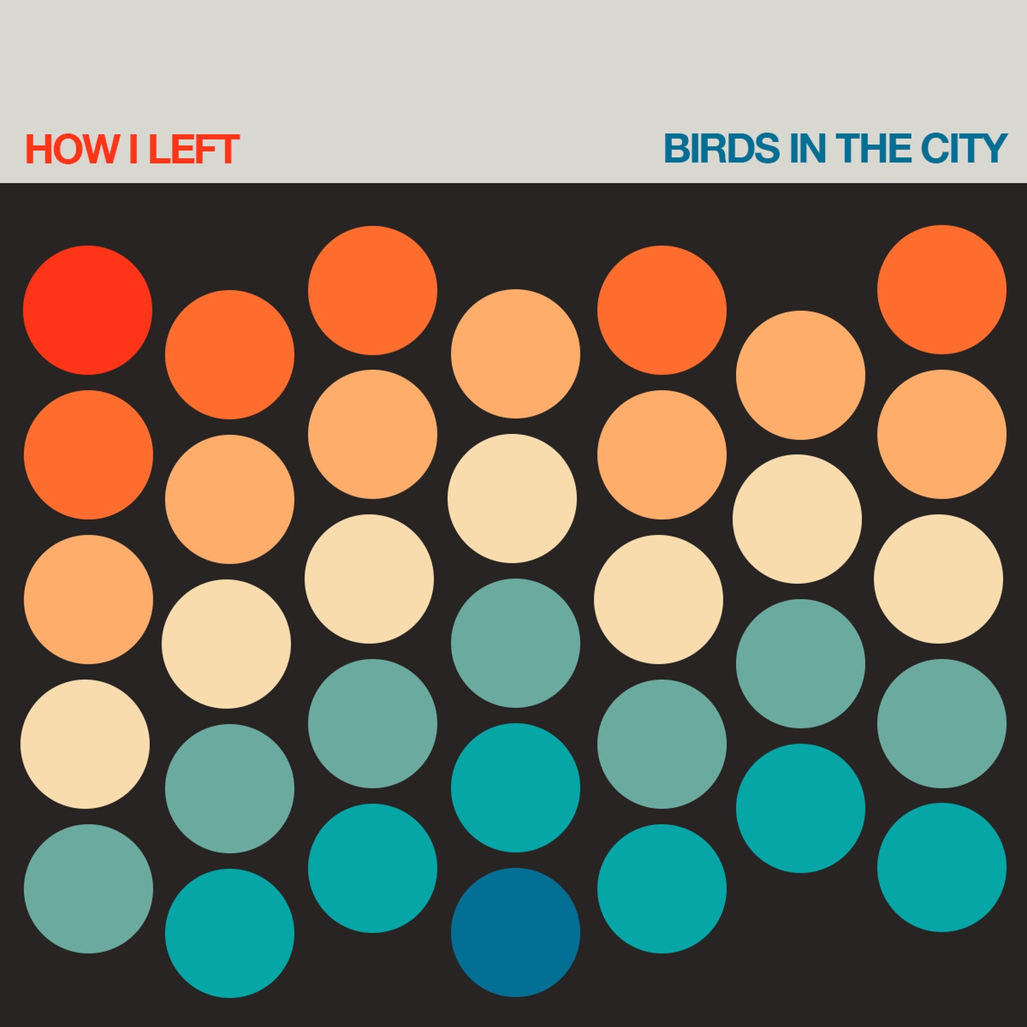 How I Left Birds In The City Albumcover