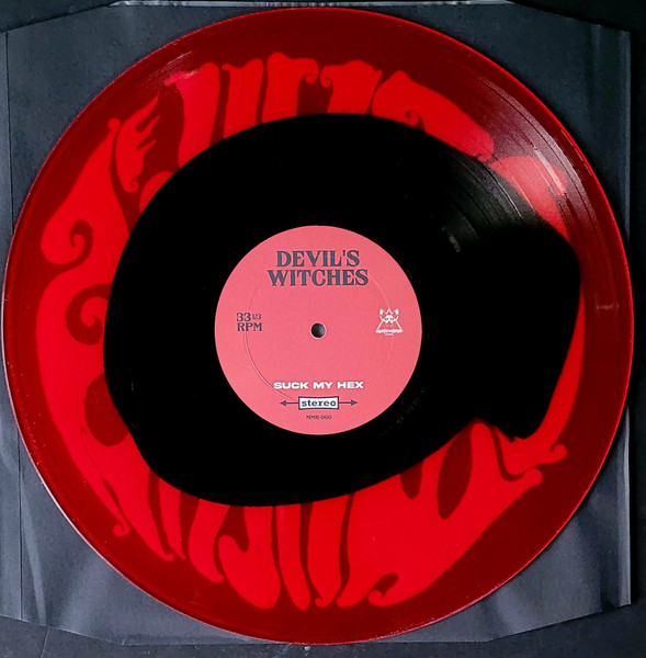 Devil’s Witches – Suck My Hex col.12″ Mastered for vinyl by Esben Willems at Studio Berserk.