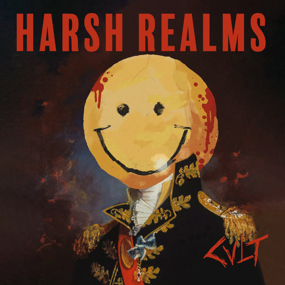 Harsh Realms – Cvlt LP Stoked to announce that after almost 9 years Harsh Realms are back with their second full length called "CVLT". 13 brand new songs of some quality punkrock!