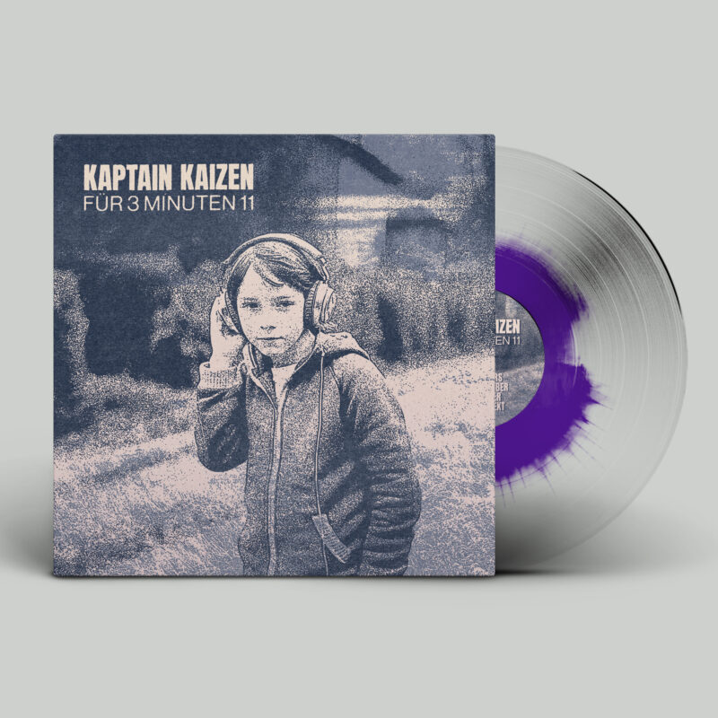 Kaptain Kaizen 3 Minuten 11 LP Cover