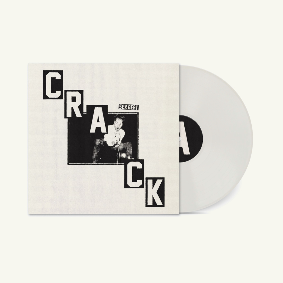 Sex Beat – Crack col.LP (PostPunk) "Crack" ist radikale Reduktion – Für das zweite Album hat die Berliner Band alle Differenzen und Summen weggestrichen und im Proberaum ein Punk-Album eingespielt, das keine weiteren Genrebezeichnungen braucht. DIY wird hier nicht als Gimmick, sondern als alternativlose Notwendigkeit verstanden – "Crack" entstand ohne Studio, ohne Produzent und ohne Ahnung.